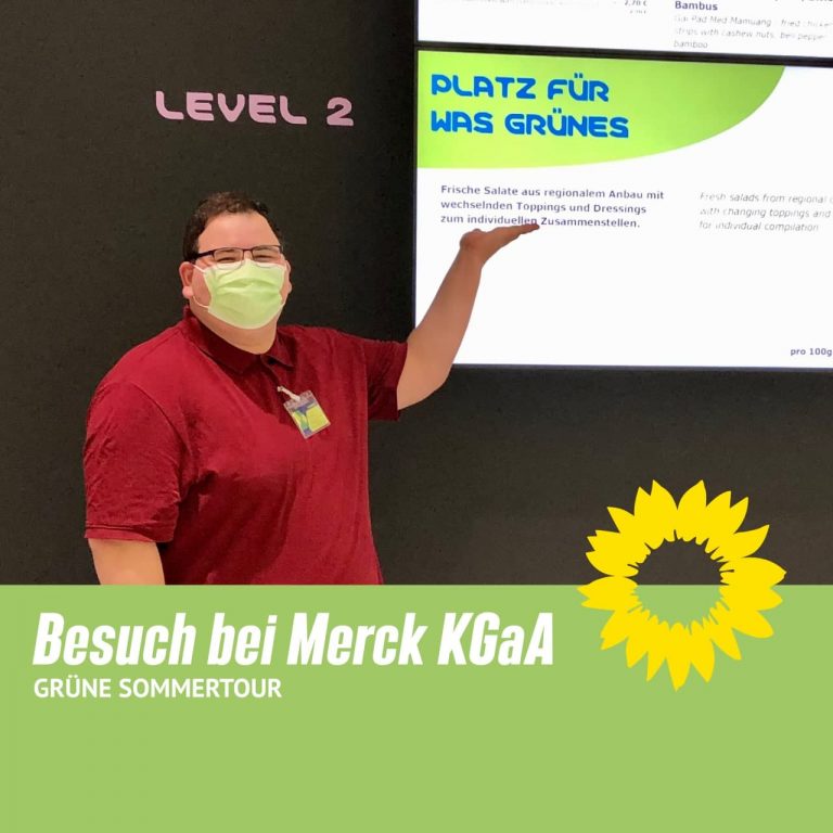Besuch der Merck KgaA in Darmstadt