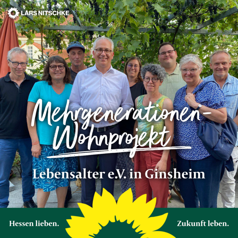 Besuch des Mehrgenerationen-Wohnprojekts von Lebensalter e.V. in Ginsheim