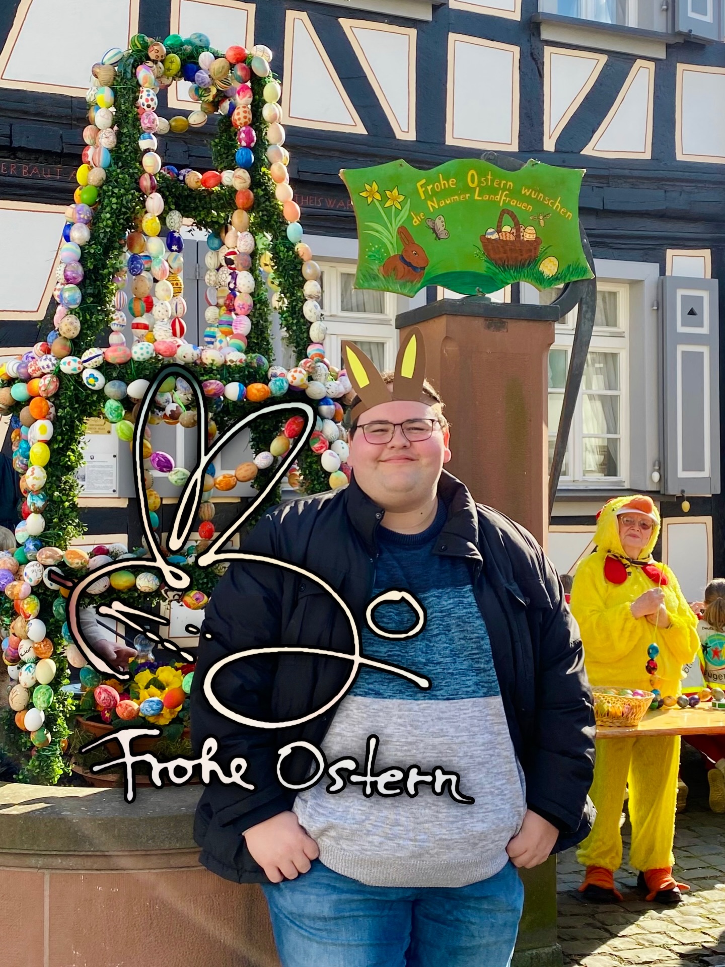 🌷🐰 Frohe Ostern 🐣
Genießt die Zeit und habt noch schöne Feiertage ☀️

Vielen Dank an die Nauheimer Landfrauen für den perfekten Fotomoment beim Hasenfest 2026 💚